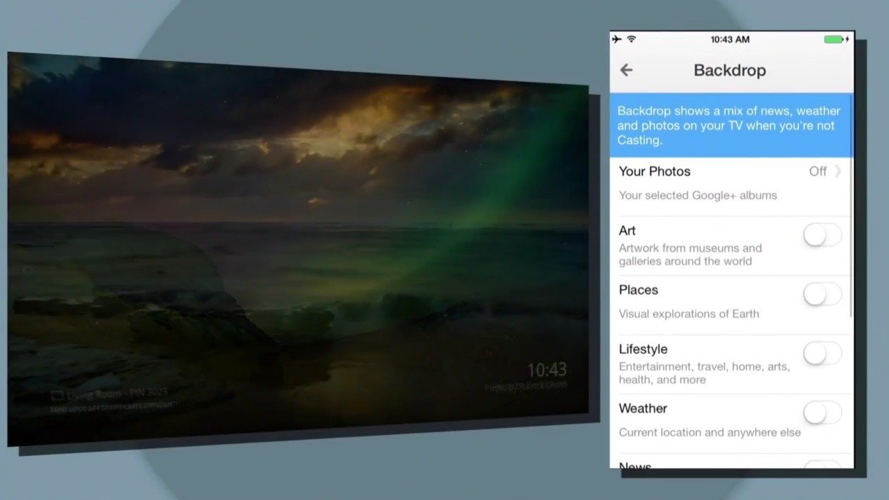 Google Chromecast Eigene Hintergrundbilder Direktes Streaming Angekundigt Android Hilfe De