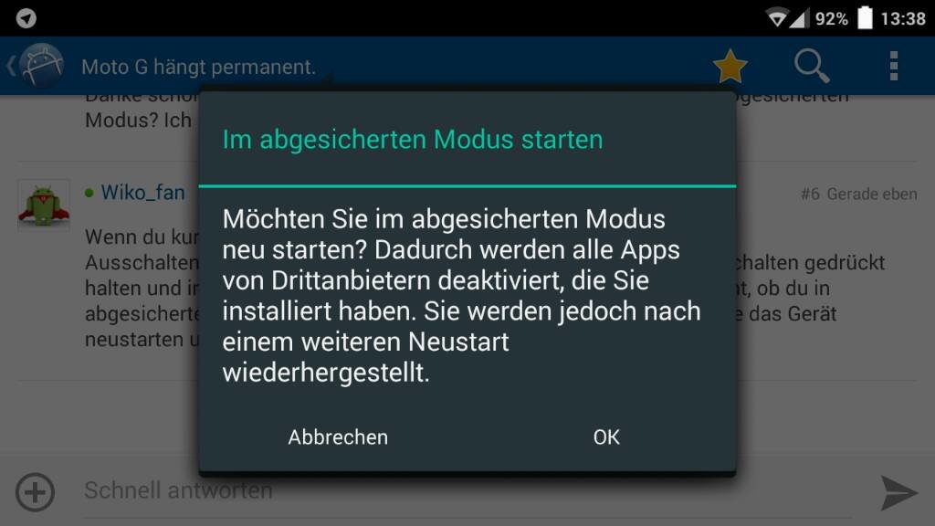 Moto G Hangt Permanent Motorola Moto G 2014 Forum Android