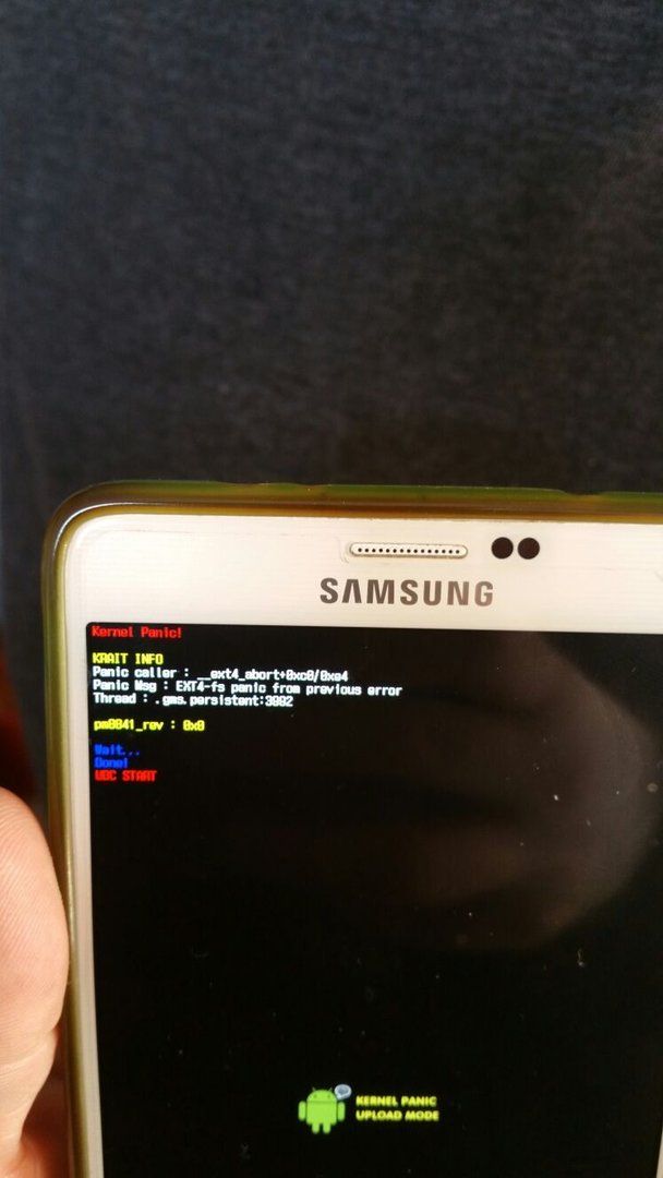 Kernel Panic Error Samsung Galaxy Note 4 N910 Forum Android