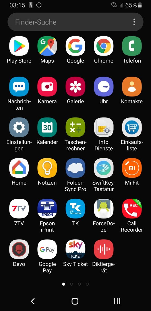 Oneui Pie Symbole Andern Optik Wie Bei Oreo Android Hilfe De