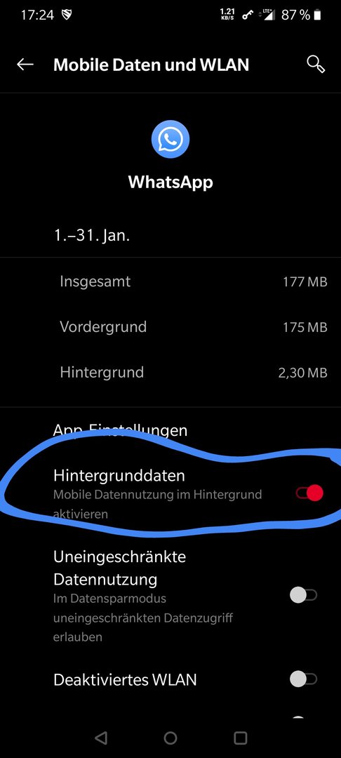 Nicht nachrichten angezeigt werden Signal: Nachrichten