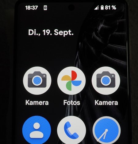 Google Pixel 7 Pro - Apps Bildschirm.jpg