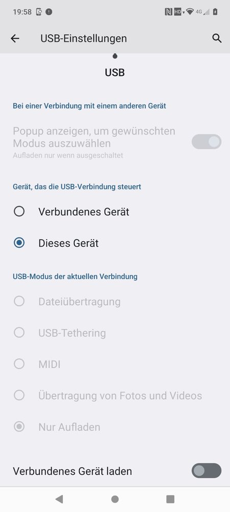 USB-Einstellungen moto g14 bei einestecktem USB-Kabel.jpeg