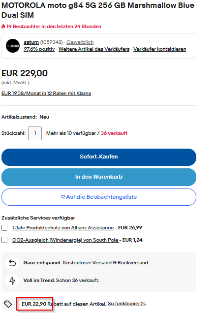 2023-11-06 07_56_33-MOTOROLA moto g84 5G 256 GB Marshmallow Blue Dual SIM _ eBay – Mozilla Fir...png