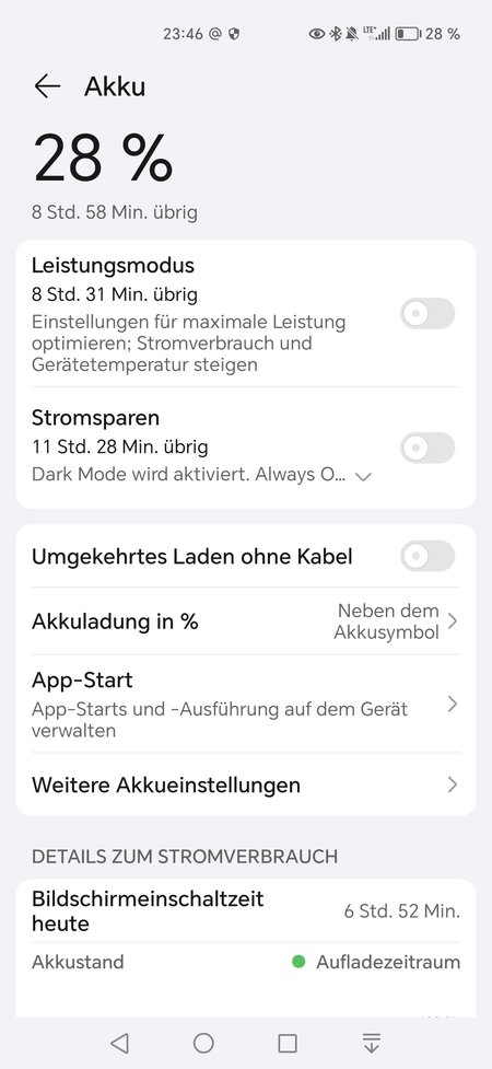 Akku 28 Prozent nach 7 Stunden DoT.jpg
