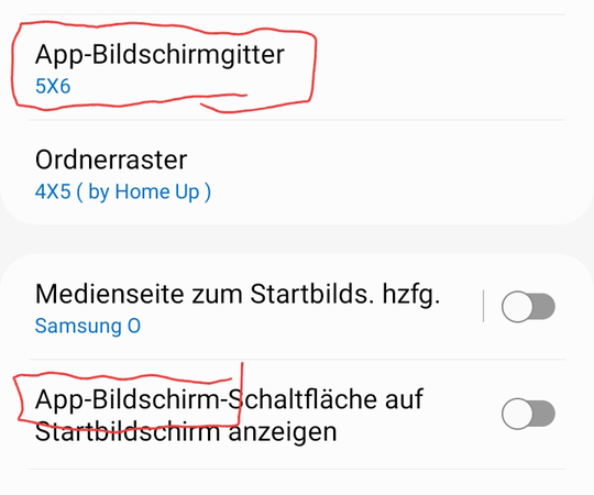 App Bildschirm Schaltfläche Auf Startbildschirm Anzeigen Installierte App auf dem Startbildschirm anzeigen (Samsung One UI)