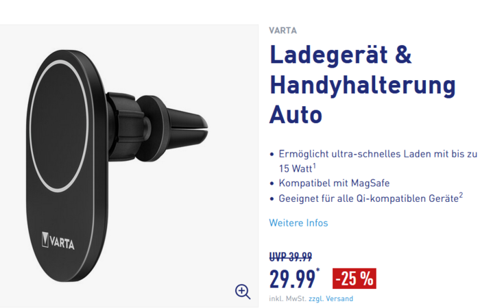 VARTA Mag Pro Wireless Car Charger ist mit der MagSafe.png