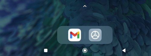 2024-02-04 Lower part 'Favorites tray' of the actual  homescreen of Xiaomi Pad 5 with MIUI 14 ...jpg