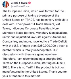 Trump Drohung Post EU Zölle juni 2925 .jpg