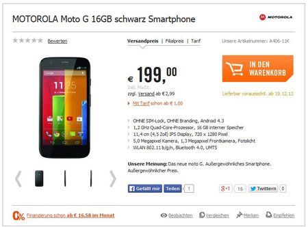 Moto G 16GB bei Cyberport.JPG