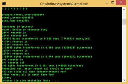 3. I - Geraet ist nun gerootet!.JPG