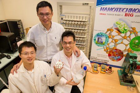 NTU Assoc Prof Chen Xiaodong with research fellow Tang Yuxin and PhD student Deng Jiyang.jpg
