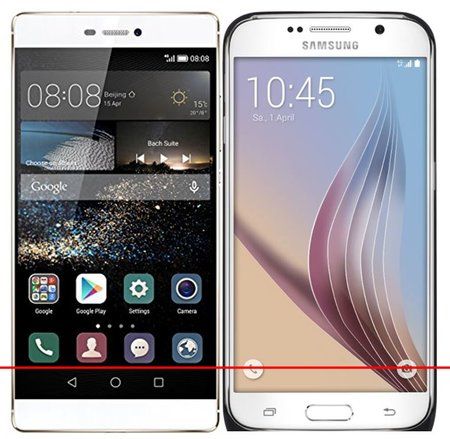Waste of display space by Huawei.JPG