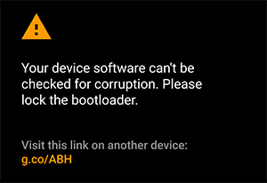 Your device software can't be checked for corruption.png