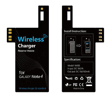 Wireless Ladegerät Empfänger Receiver Adapter für Samsung Galaxy Note 4 N9100.png