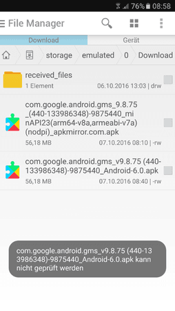 Apk kann nicht installiert werden Apk kann nicht installiert werden