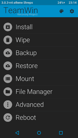 5. TWRP Hauptmenü.png 5. TWRP Hauptmenü.png