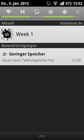 Kaum noch Telefonspeicher frei.png
