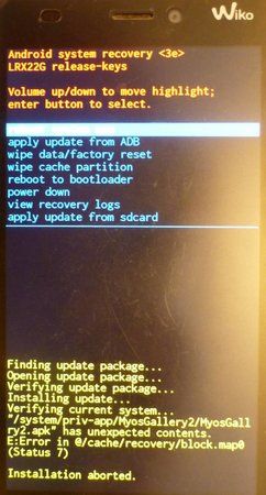 wiko ridge 4g systemupdate V20 aborted unexpected content.jpg