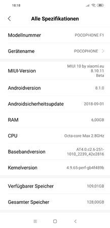 Alle Spezifikationen MIUI10 EU 8.10.11 beta.jpeg