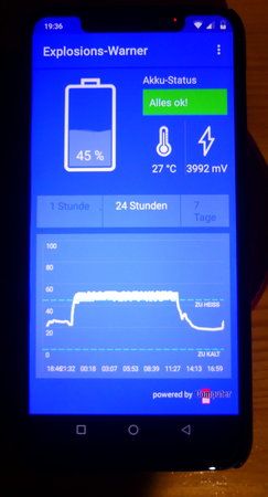 01 - UMIDIGI OnePro - Hitzeentwicklung -14.02.19 20.38 Uhr.JPG