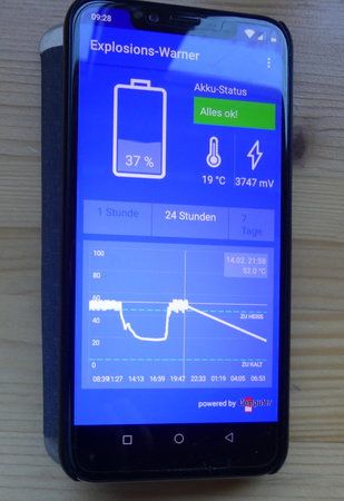03 - UMIDIGI OnePro - Hitzeentwicklung -15.02.19 10.30 Uhr.JPG