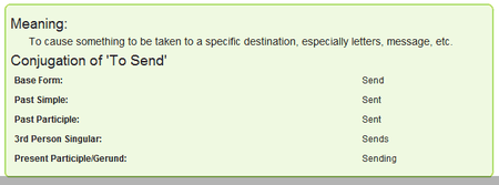 ToSend  Irregular Verb Definition   UsingEnglish.com.png