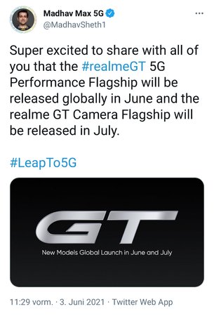 Juli realme GT Camera Flagship release.jpg