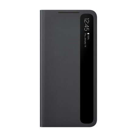 Samsung-Galaxy-S22-Ultra-Smart-Clear-View-Case-Black-Closed.jpg