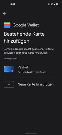 Google Pay auf Google Wallet aktualisiert bei der Galaxy Watch4