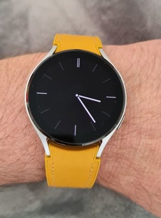 Hybrid Leather Band 20mm ML Mustard (ET-SHR88SYEGEU) _1.JPG