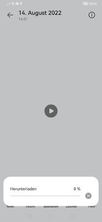 Versuch verschwundene Video zu laden bleibt da einfach stehen.jpg
