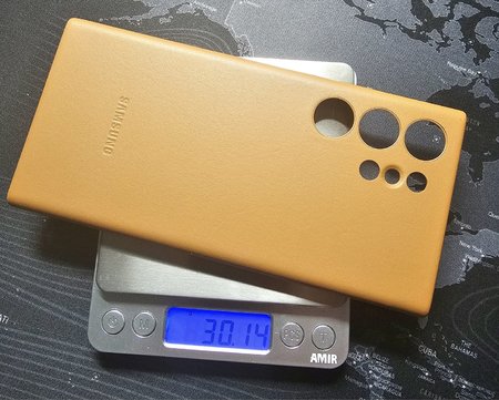 Samsung Leather Case EF-VS918 für Galaxy S23 Ultra in Camel.jpeg