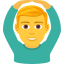 Man gesturing OK :man_gesturing_ok: 🙆♂️