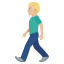 Fußgänger: mittelheller Hautton :man_walking_tone2: 🚶🏼♂️