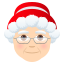 Weihnachtsfrau: heller Hautton :mrs_claus_tone1: 🤶🏻