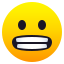 Grimassenschneidendes Gesicht :grimacing: 😬